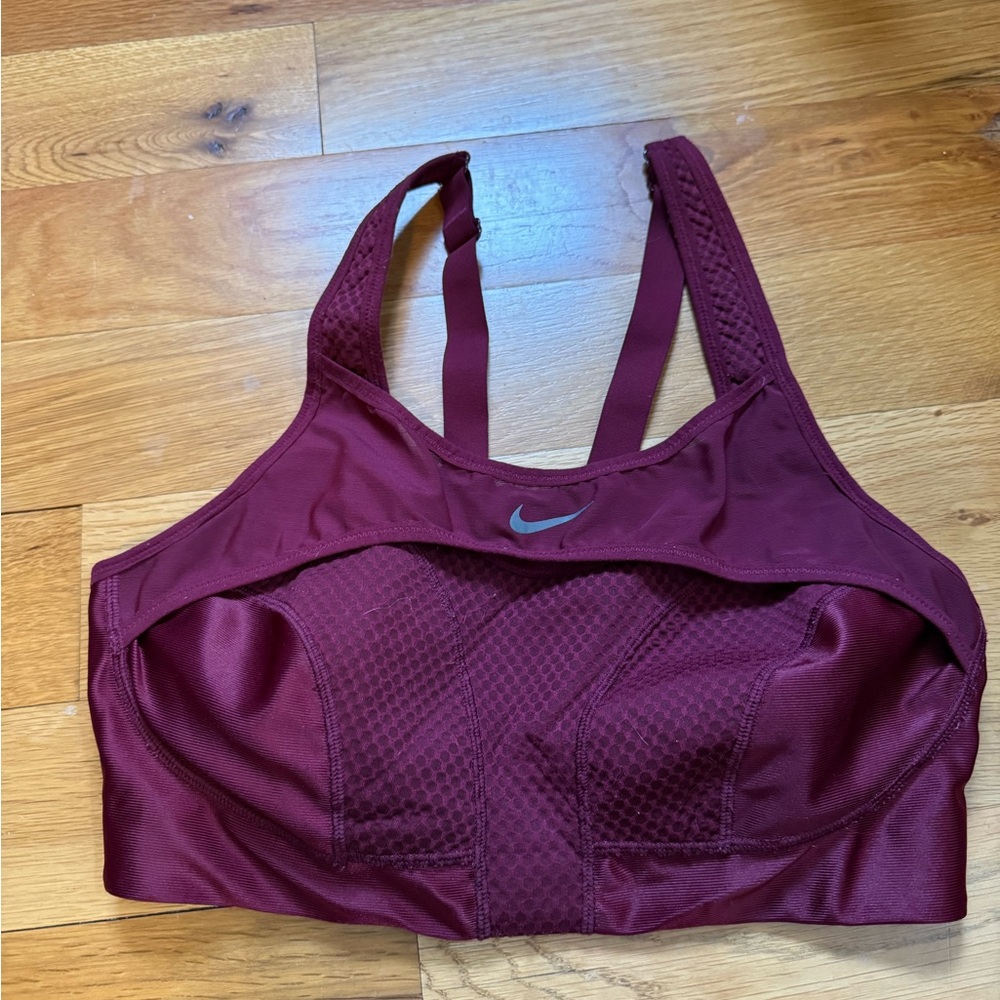 Nike Women's Burgundy Sports Bra